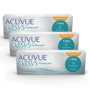 Acuvue Oasys 1 Day with HydraLuxe Technology for Astigmatism 90 pack